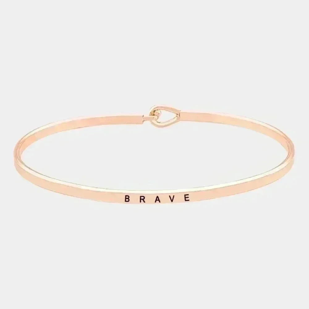 Brave Message Bracelet‎